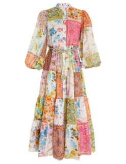 ZIMMERMANN Clothing<Halcyon Tiered Midi Dress