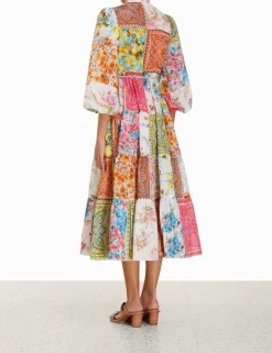ZIMMERMANN Dresses & Coverups<Halcyon Tiered Midi Dress