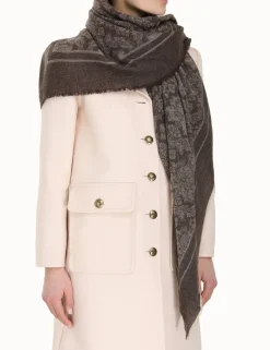 ZIMMERMANN Luminosity<Jacquard Square Scarf
