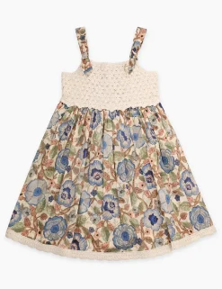 ZIMMERMANN Clothing<Junie Crochet Top Woven Dress