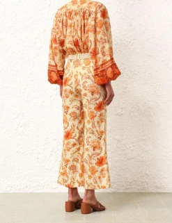 ZIMMERMANN Shorts & Pants<Junie Crop Flared Pant