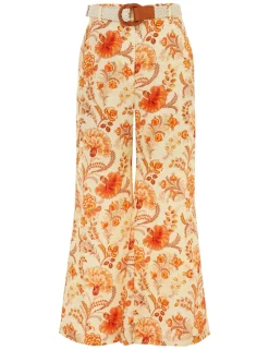 ZIMMERMANN Clothing<Junie Crop Flared Pant