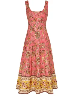 ZIMMERMANN Dresses & Coverups<Junie Cut Out Midi Dress