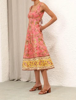 ZIMMERMANN Dresses & Coverups<Junie Cut Out Midi Dress