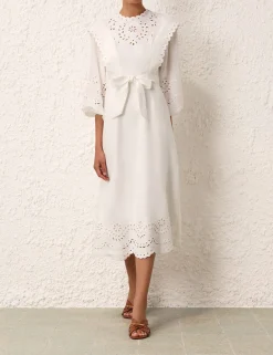 ZIMMERMANN Dresses & Coverups<Junie Embroidered Midi Dress