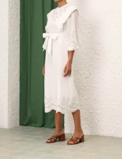ZIMMERMANN Dresses & Coverups<Junie Embroidered Midi Dress