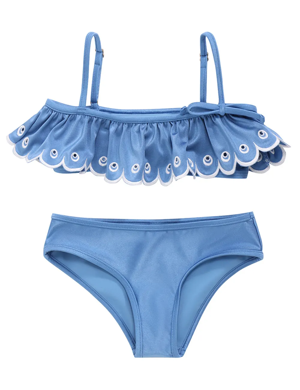 ZIMMERMANN Swimwear<Junie Embroidery Frill Bikini