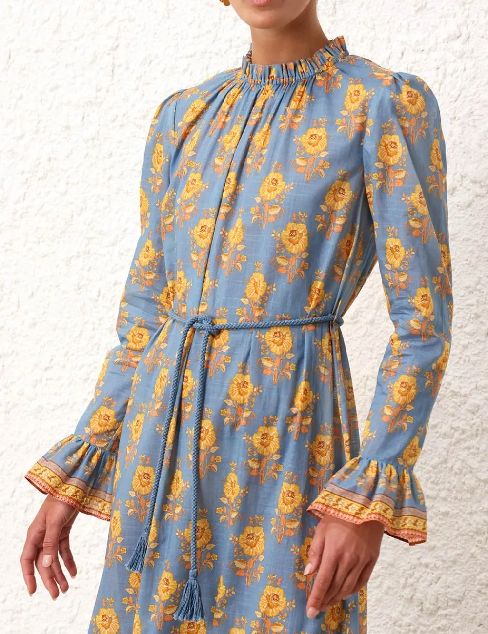 ZIMMERMANN Dresses & Coverups<Junie Frill Midi Dress