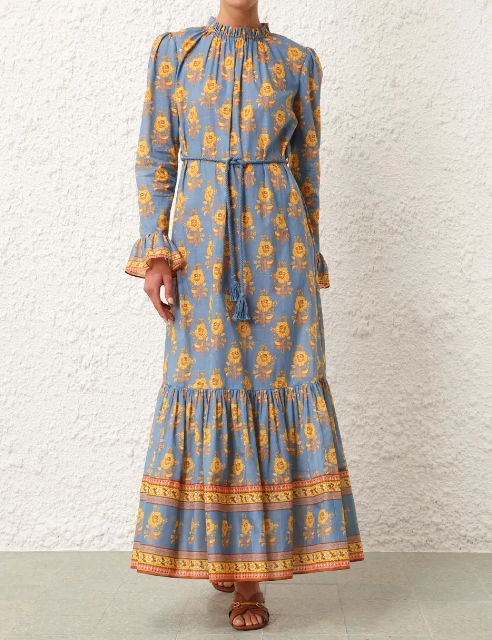 ZIMMERMANN Clothing<Junie Frill Midi Dress