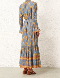 ZIMMERMANN Clothing<Junie Frill Midi Dress