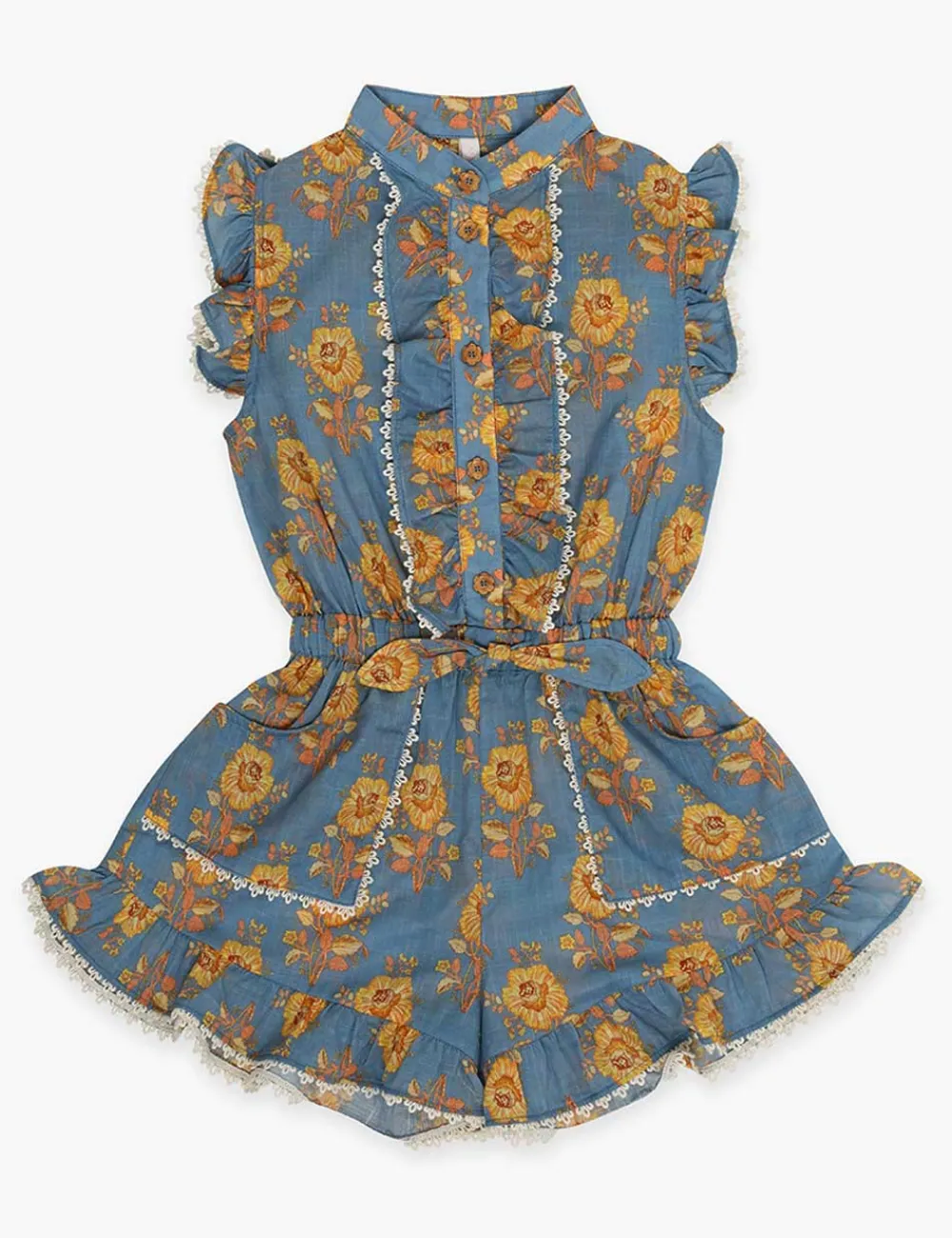 ZIMMERMANN Clothing<Junie Frill Playsuit