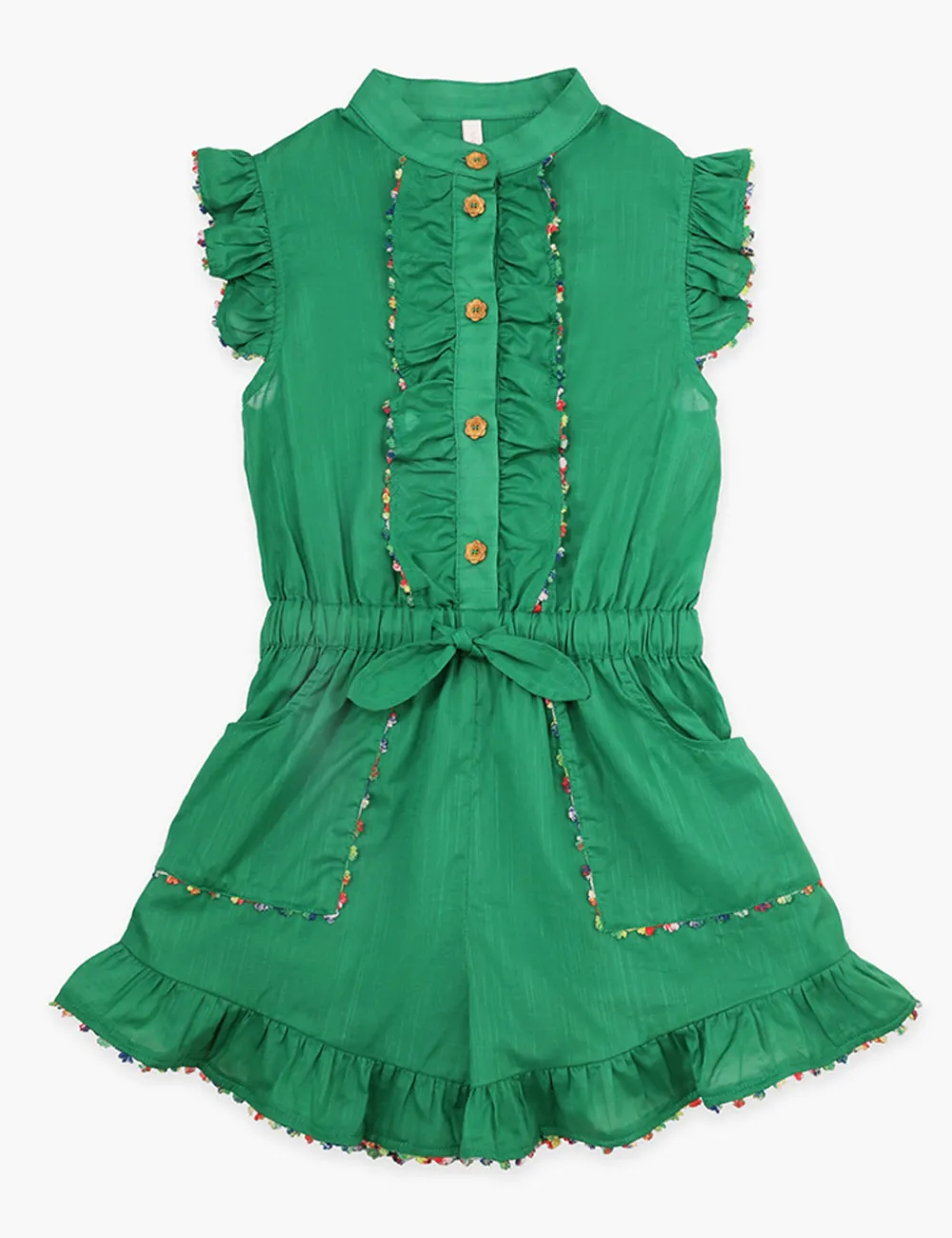 ZIMMERMANN Clothing<Junie Frill Playsuit