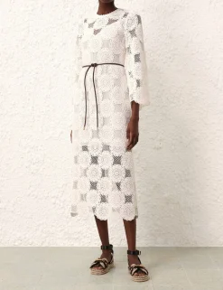 ZIMMERMANN Dresses & Coverups<Junie Lace Midi Dress