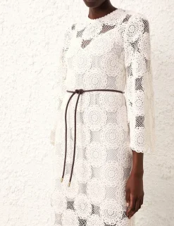 ZIMMERMANN Clothing<Junie Lace Midi Dress