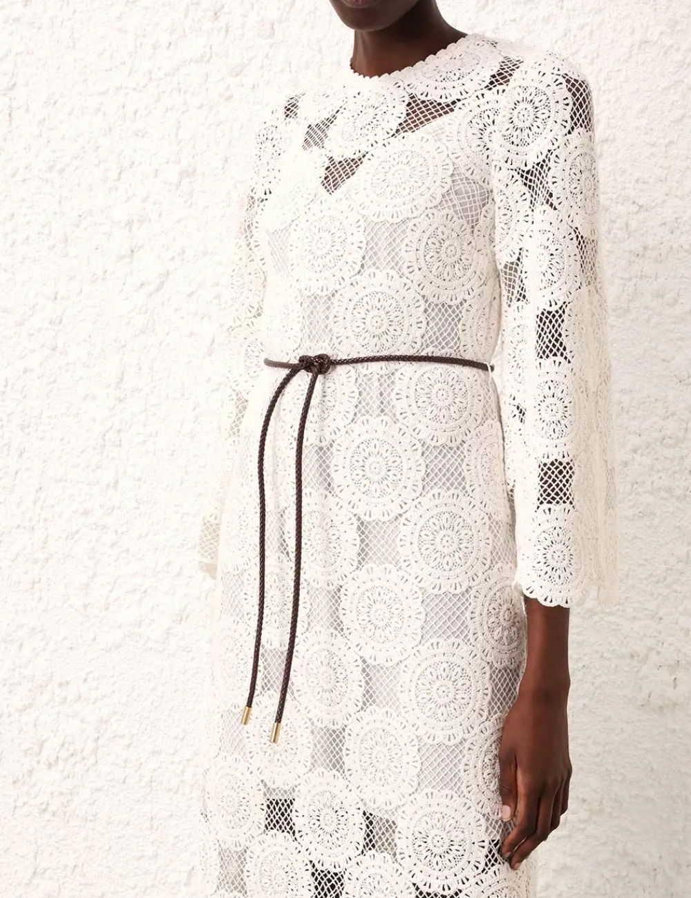 ZIMMERMANN Clothing<Junie Lace Midi Dress