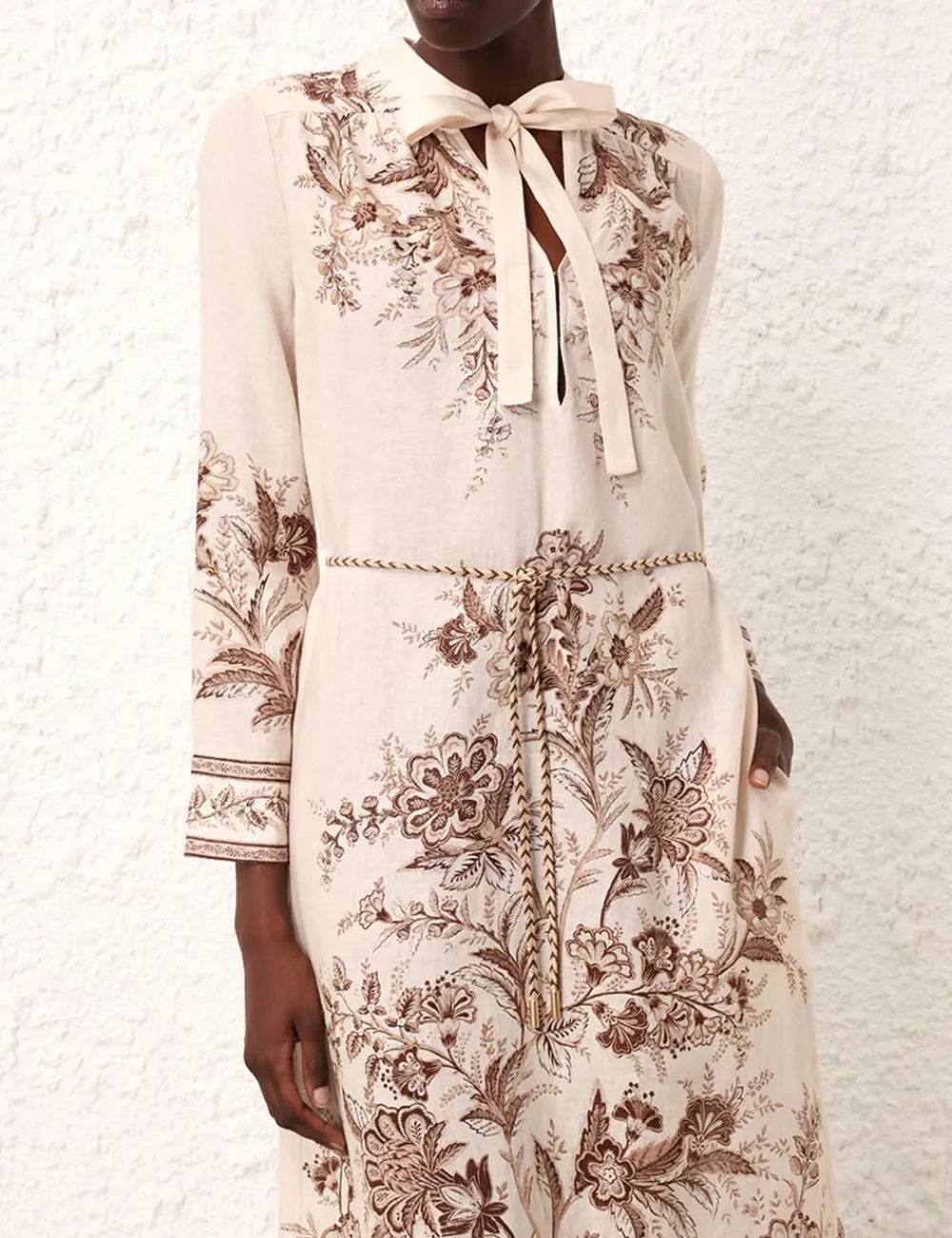 ZIMMERMANN Clothing<Junie Long Sleeve Maxi Dress