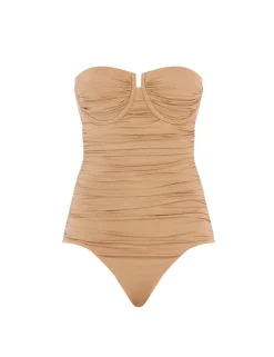 ZIMMERMANN One Pieces<Junie Lurex Gathered 1Pc