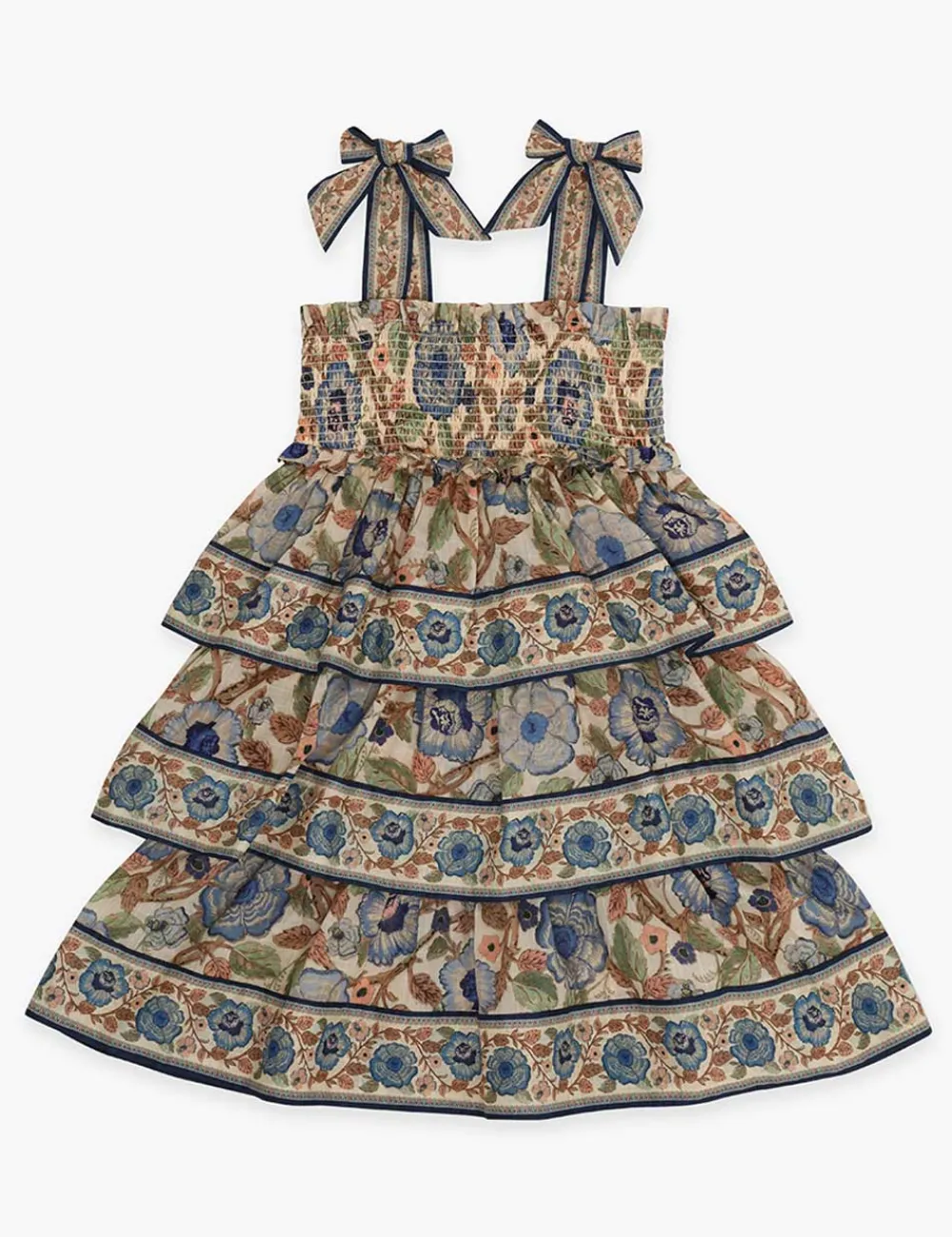 ZIMMERMANN Clothing<Junie Shirred Tiered Dress