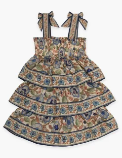 ZIMMERMANN Clothing<Junie Shirred Tiered Dress