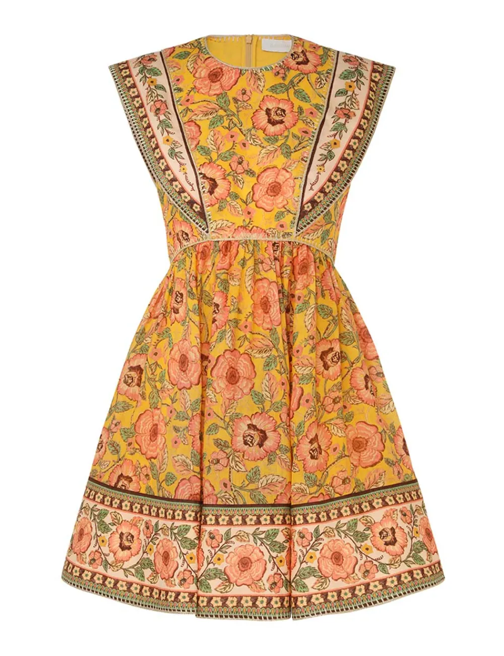 ZIMMERMANN Clothing<Junie Spliced Mini Dress