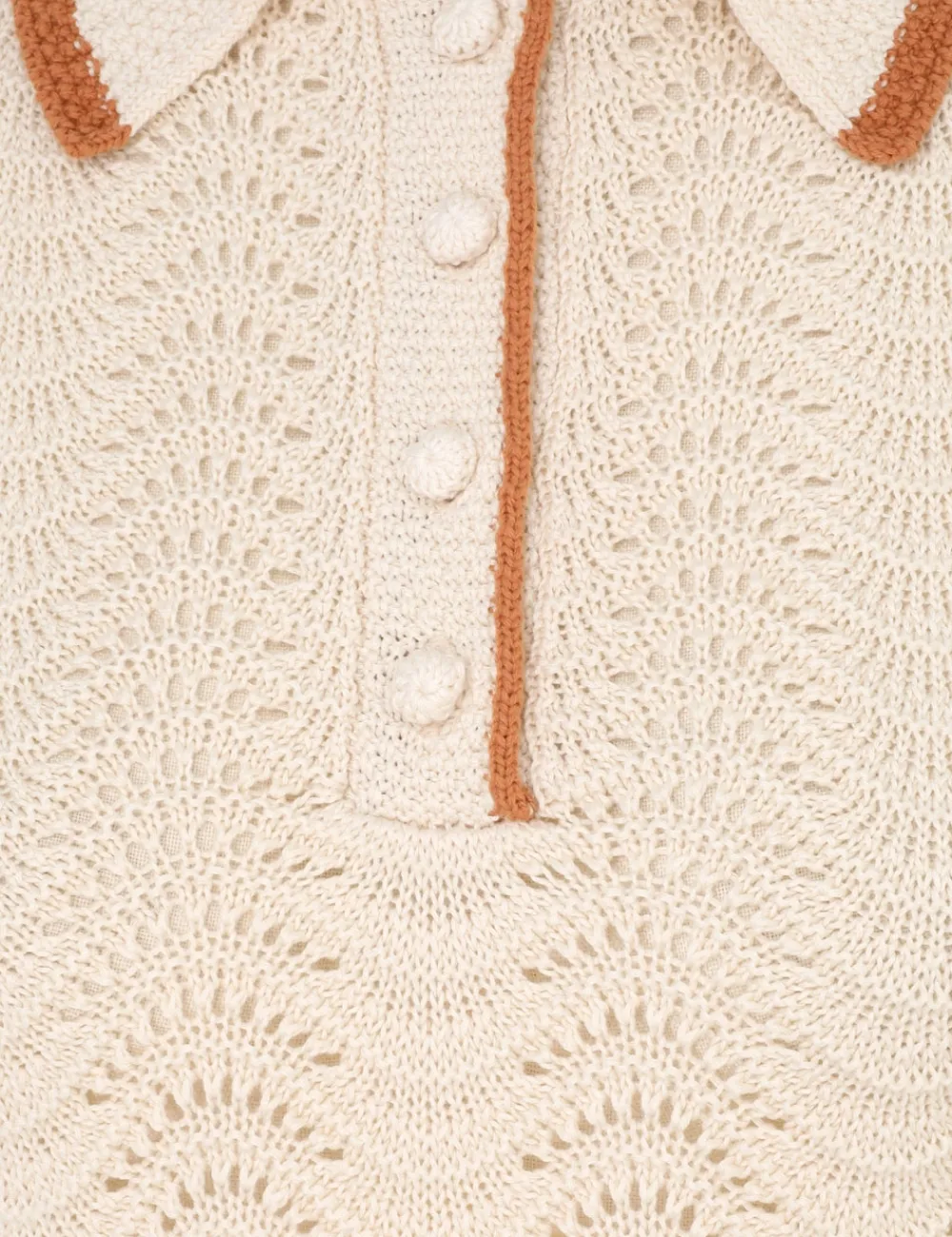 ZIMMERMANN Clothing<Junie Textured Knit Polo