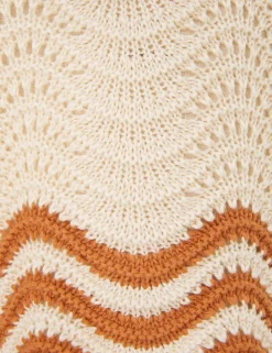 ZIMMERMANN Knitwear<Junie Textured Knit Shorts