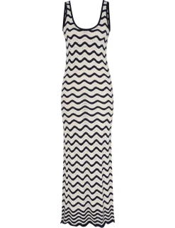 ZIMMERMANN Knitwear<Junie Textured Knit Tank Dress