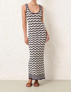 ZIMMERMANN Knitwear<Junie Textured Knit Tank Dress