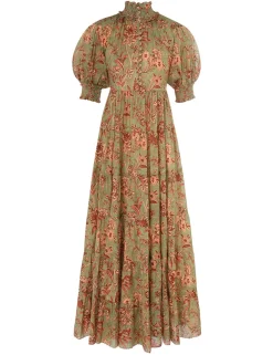 ZIMMERMANN Clothing<Junie Tiered Swing Maxi Dress