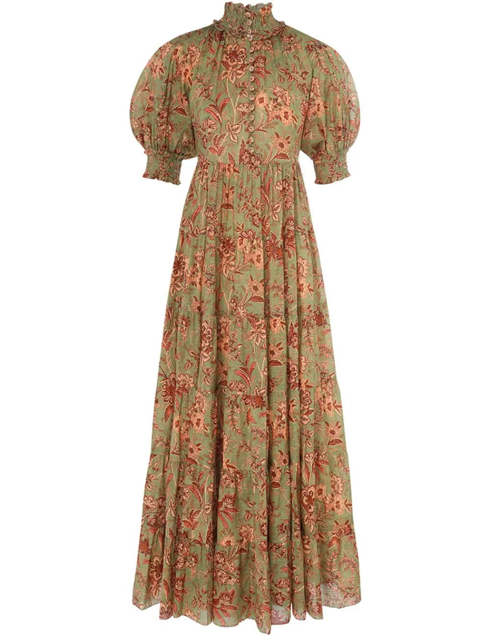 ZIMMERMANN Clothing<Junie Tiered Swing Maxi Dress