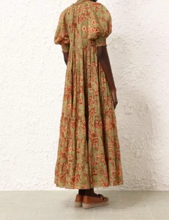 ZIMMERMANN Clothing<Junie Tiered Swing Maxi Dress