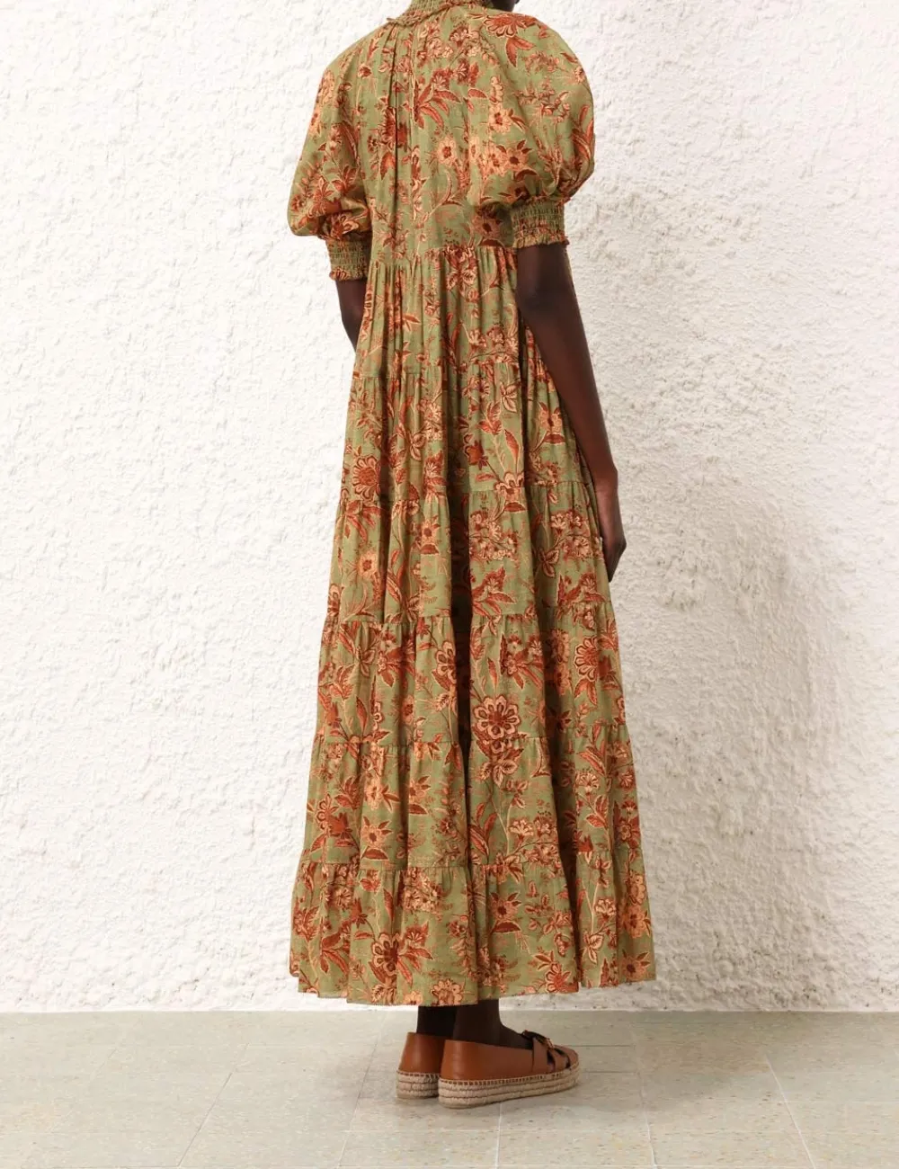 ZIMMERMANN Clothing<Junie Tiered Swing Maxi Dress