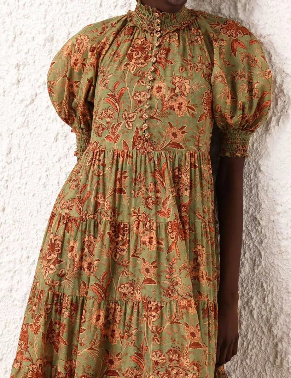 ZIMMERMANN Clothing<Junie Tiered Swing Maxi Dress