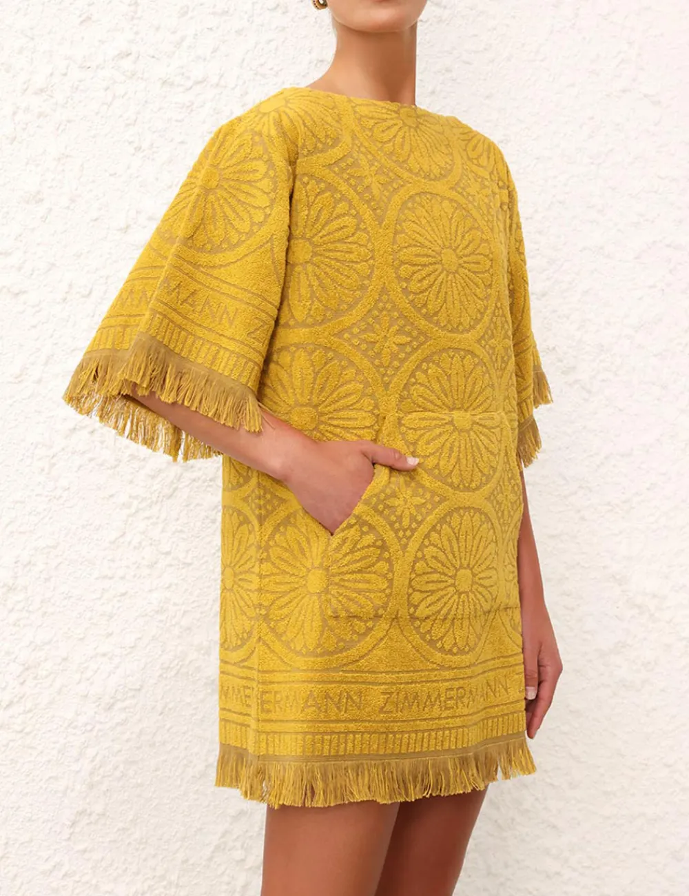 ZIMMERMANN Dresses & Coverups<Junie Towelling Mini Dress