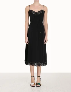 ZIMMERMANN Luminosity<Lace Panel Slip Midi