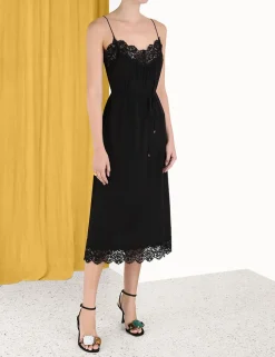 ZIMMERMANN Luminosity<Lace Panel Slip Midi