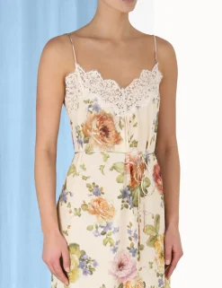 ZIMMERMANN Luminosity<Lace Panel Slip Midi