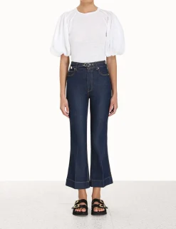 ZIMMERMANN Tops<Lantern Sleeve Tee