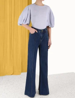 ZIMMERMANN Luminosity<Lantern Sleeve Tee