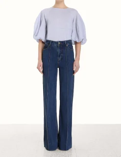ZIMMERMANN Clothing<Lantern Sleeve Tee