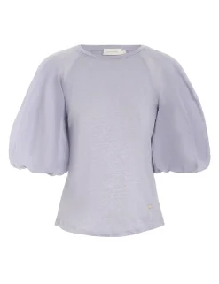 ZIMMERMANN Tops<Lantern Sleeve Tee