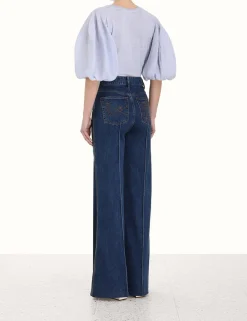 ZIMMERMANN Tops<Lantern Sleeve Tee
