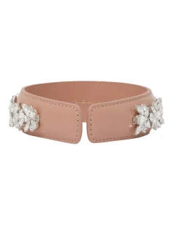 ZIMMERMANN In Focus<Leather Crystal Headband