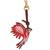 ZIMMERMANN Keychains<Leather Parrot Keycharm