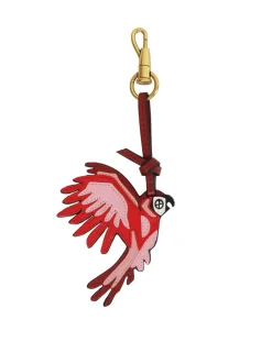 ZIMMERMANN Keychains<Leather Parrot Keycharm