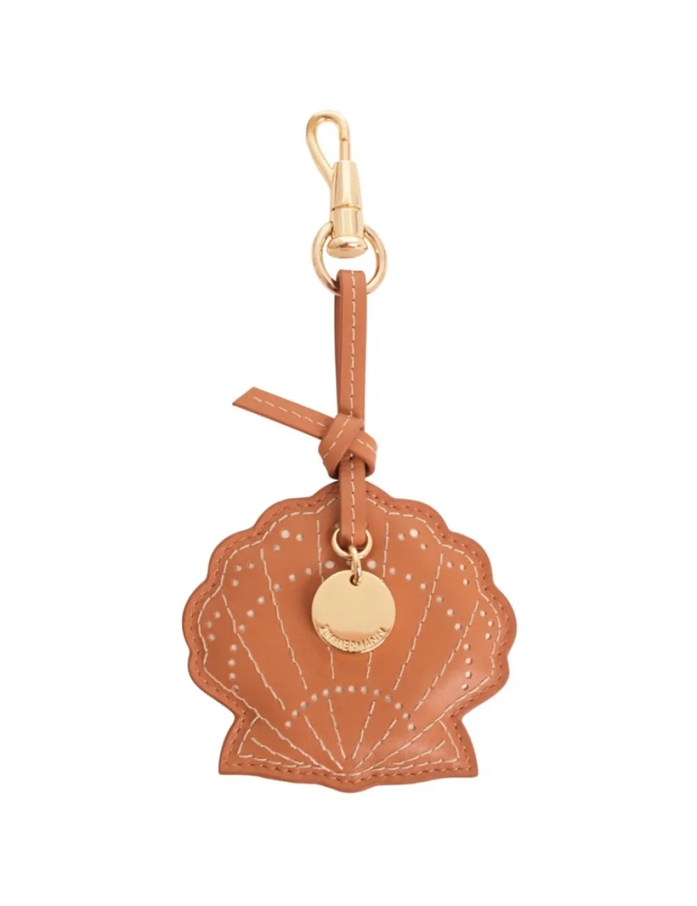 ZIMMERMANN Keychains<Leather Shell Key Charm