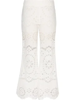 ZIMMERMANN Clothing<Lexi Embroidered Flare Pant