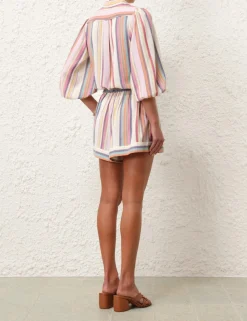 ZIMMERMANN Clothing<Lexi Relaxed Stripe Short