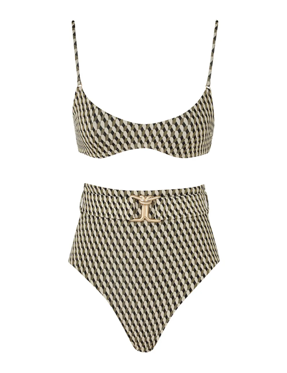 ZIMMERMANN Bikinis<Lexi Textured Scoop Bikini
