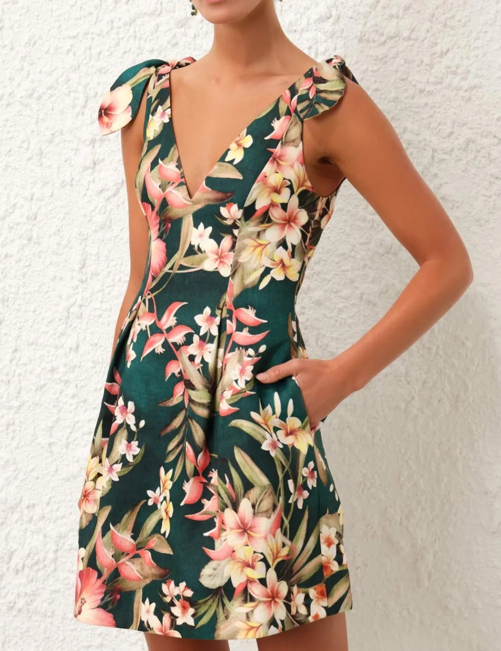 ZIMMERMANN Dresses & Coverups<Lexi Tie Mini Dress